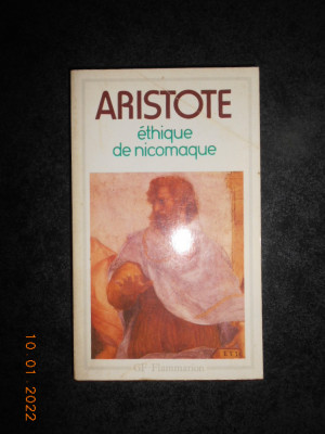 ARISTOTE - ETHIQUE DE NICOMAQUE foto