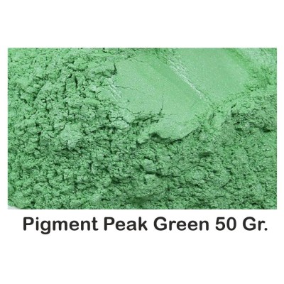 Pigment Metalic Peak Green 50Gr. foto