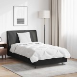 Set Pătură cu Pernă VidaXL, Microfibră Albă, 140x220 cm - Confort și Eleganță Minimalistă
