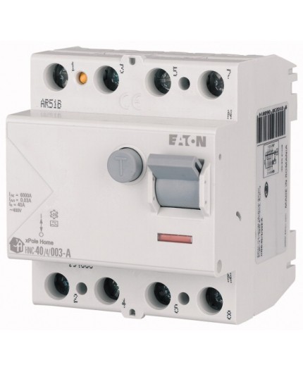 Diferential 40A 4P 30mA 6kA Xpole Eaton HNC-40 4 003-A