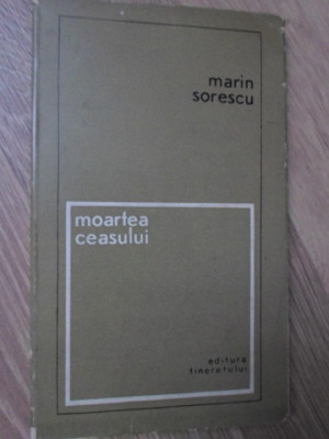 MOARTEA CEASULUI. VERSURI PRINCEPS-MARIN SORESCU-234278 foto