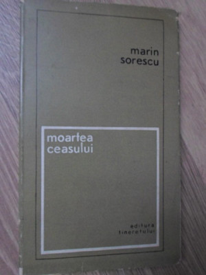 MOARTEA CEASULUI. VERSURI PRINCEPS-MARIN SORESCU foto