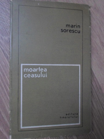 MOARTEA CEASULUI. VERSURI PRINCEPS-MARIN SORESCU-234278