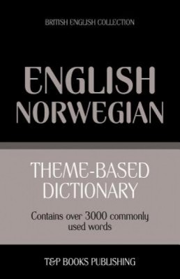 Theme-Based Dictionary British English-Norwegian - 3000 Words foto