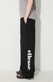 Cumpara ieftin Ellesse pantaloni de trening din bumbac culoarea negru, cu imprimeu SGR17960-BLACK