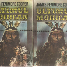 Ultimul mohican 2 volume James Fenimore-Cooper Ed. Diana, 1991