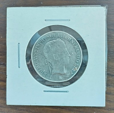 Moneda Ungaria - 20 Kreuzer 1848 - Argint foto