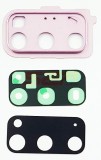 Geam Camera cu Rama Roz Samsung Galaxy S20 G980, Compatibil, Bulk