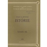 - Studii si articole de istorie XXXIX-XL, 1979 - 133832