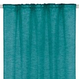 Perdea Decorativă, Model Semi-Transparent, Material Poliester, Culoare Verde, Dimensiuni 140x260 cm, Oem