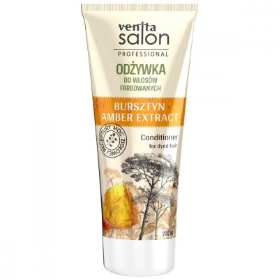 Balsam pentru par vopsit cu extract de chihlimbar, Venita Salon Proffesional, 200ml foto