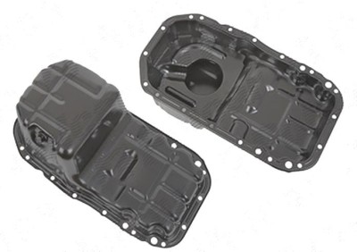 Baie ulei motor Mitsubishi Lancer (Cs), 09.2003-08.2008; Space Star (Dg0), 06.1998-12.2005 Motorizare 1, 6, metal foto