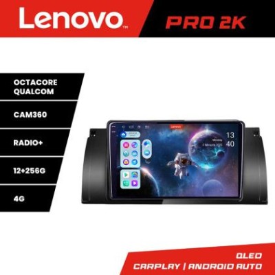 Navigatie BMW E39 si E53 Lenovo Kit-082 8 core QLED 2K 12+256 360 Android Waze USB Navigatie Internet Youtube Radio CarStore Technology foto