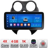 Navigatie Nissan Micra 2010-2014 Edotec 4+64 12.3 inch Incell 1K android Wifi 5Ghz gps internet KIT-micra2010