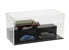 Vitrina cu treapta pentru machete auto scara 1:87 foto