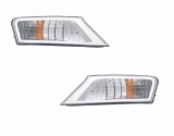 Lampa semnalizare fata cu lumina parcare Jeep Liberty (Kk), 09.2007-12.2013, Omologare SAE, fara suport bec., 57010125AA, Stanga