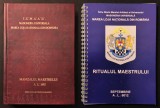 Masonerie MANUALUL MAESTRULUI Ovidiu Gales Cristian Gherasim 628 pag Edit III si RITUALUL MAESTRULUI 88 pag Marea Loja Nationala din ROM&Acirc;NIA Masoneria