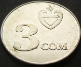 Cumpara ieftin Moneda 3 SOM - KYRGYZSTAN, anul 2008 * cod 312, Asia