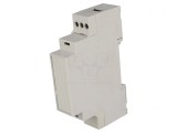 Carcasă pentru șină DIN gri 90x17.5x53mm