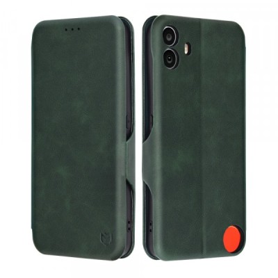 Husa pentru Nothing CMF Phone 1, Techsuit, Safe Wallet Plus, Verde foto