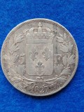 FRANTA 5 FRANCS 1827 W CHARLES X ROI