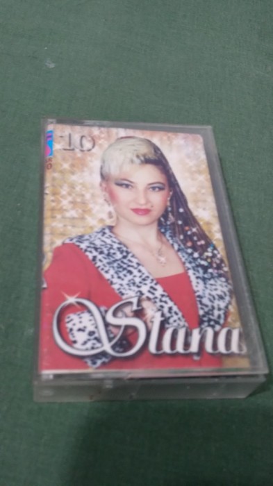 CASETA AUDIO STANA IZBASA -VREAU SA-MI CANTE STANA 10 ORIGINALA FOARTE RARA !!!