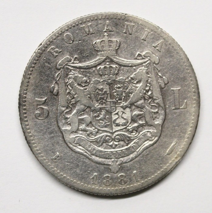 5 LEI 1881 . RIDURI . REGE ,G, LAT . DETALII BUNE .