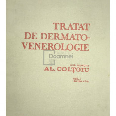 Al. Coltoiu - Tratat de dermatovenerologie, vol. 1, partea a II-a (editia 1986)