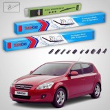 Cumpara ieftin Ștergătoare Kia Ceed I ED 2006-2009 | Set Față și Spate Flat Premium &ndash; TeamCar&reg;