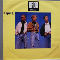 Bros - I Quit (1988/CBS/RFG) - VINIL/Vinyl/NM