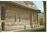 @carte postala- SUCEAVA- Manastirea Moldovita