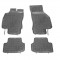 Set covorase auto din cauciuc Seat Leon (5f), 11.2012-, negru, presuri tip tavita, Rezaw 202007 ; elastomer, Aftermarket