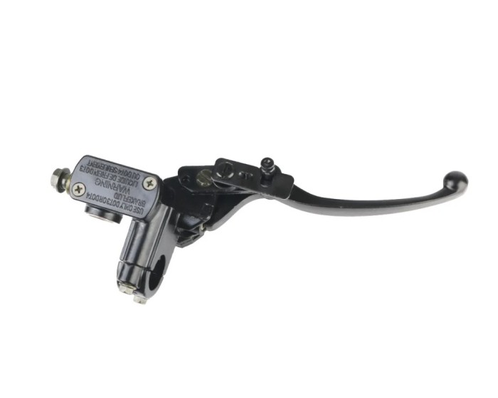 Maneta + Pompa Frana Scuter 4T 2T - partea Dreapta - cu blocator