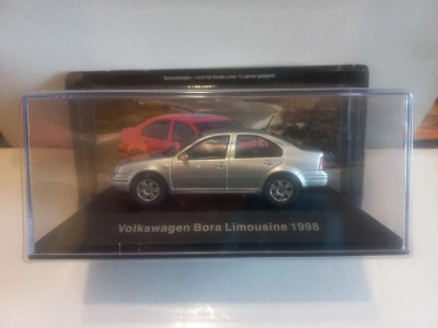Macheta Volkswagen Bora Limousine - 1988 1:43 Deagostini Volkswagen foto