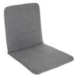 Pernă scaun cu spătar, Gri, 86x43 cm, pentru exterior, CMCLASS