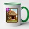 Cana maner verde personalizata Clash Royale - Goblin Hut, INOVATIX&reg;. 330ml