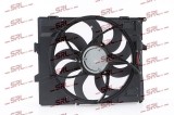 Ventilator radiator Bmw 2 F22/F23 14-, 3 F30/31 11-, 4 F32/33 13-, motor: 2.0 T, 3.0 R6 T, (2+1) pini, SRLine, 17428625441