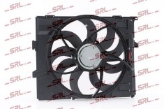 Ventilator radiator Bmw 2 F22/F23 14-, 3 F30/31 11-, 4 F32/33 13-, motor: 2.0 T, 3.0 R6 T, (2+1) pini, SRLine, 17428625441