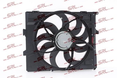 Ventilator radiator Bmw 2 F22/F23 14-, 3 F30/31 11-, 4 F32/33 13-, motor: 2.0 T, 3.0 R6 T, (2+1) pini, SRLine, 17428625441 foto