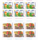 EUROPA 2006,INTEGR. EMIGRANTILOR,MINICOLI DE 6,Lp.1718a,2006, MNH ** ROMANIA., Istorie, Nestampilat