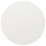 Blat Masa Rotund Alb, Lemn Masiv Pin, 80cm, vidaXL - Universal, Bucatarie, Cafea, Gradina