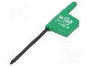 Cheie Torx&reg;, o&amp;#355;el crom-vanadium, TX06, lungime 62mm, WIHA - 03725