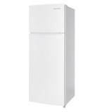 Frigider Daewoo 2 usi DTS-207MEW, 204L, Static, Congelator sus, Clasa E, Alb