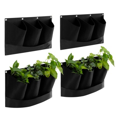 Set 4 Ghivece suspendate pentru balustrada Navaris, 45x30 cm, 55923.01 foto