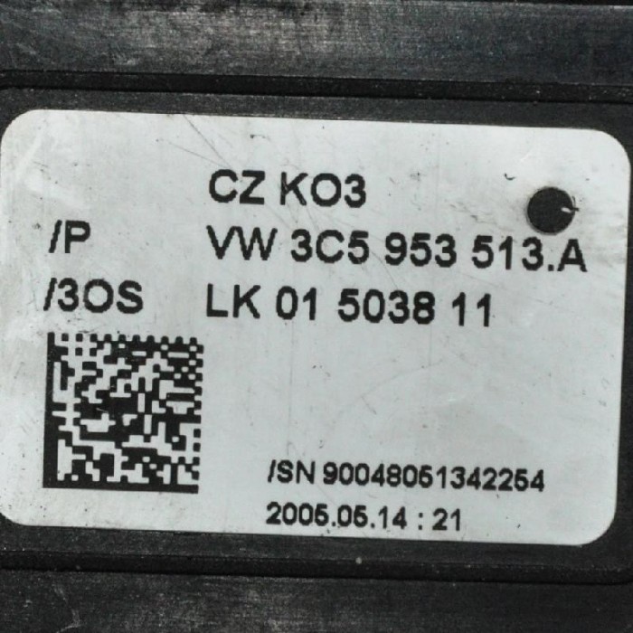 Maneta semnalizare ștergătoare VW PASSAT B6 3C2 2006 OEM: 3C5953507A3C5953513A 2110237
