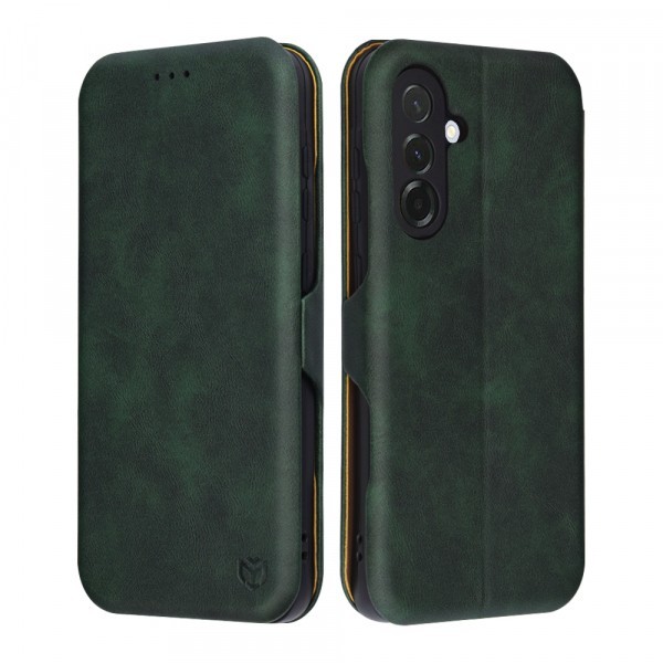 Husa pentru Samsung Galaxy A36 A366, Techsuit, Safe Wallet Plus, Verde