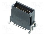 Conector PCB-PCB tată 12PIN 1,27mm HARWIN UL94V-0