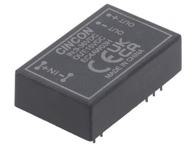 Convertor DC/DC 9-36V la 15V 400mA 6W foto