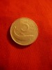 Moneda 5 Lire 1953 Italia ,aluminiu ,cal. F.Buna, Europa