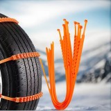 Set 8 Coliere antiderapante pentru anvelope, reutilizabile